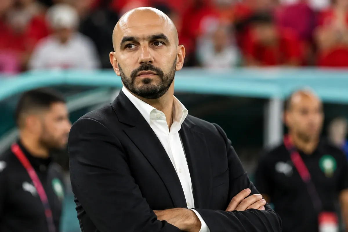 المدرب المغربي وليد الركراكي يقود تدريبات أسود الأطلس وسط اهتمام من أندية أوروبية - موسوعة الماسة