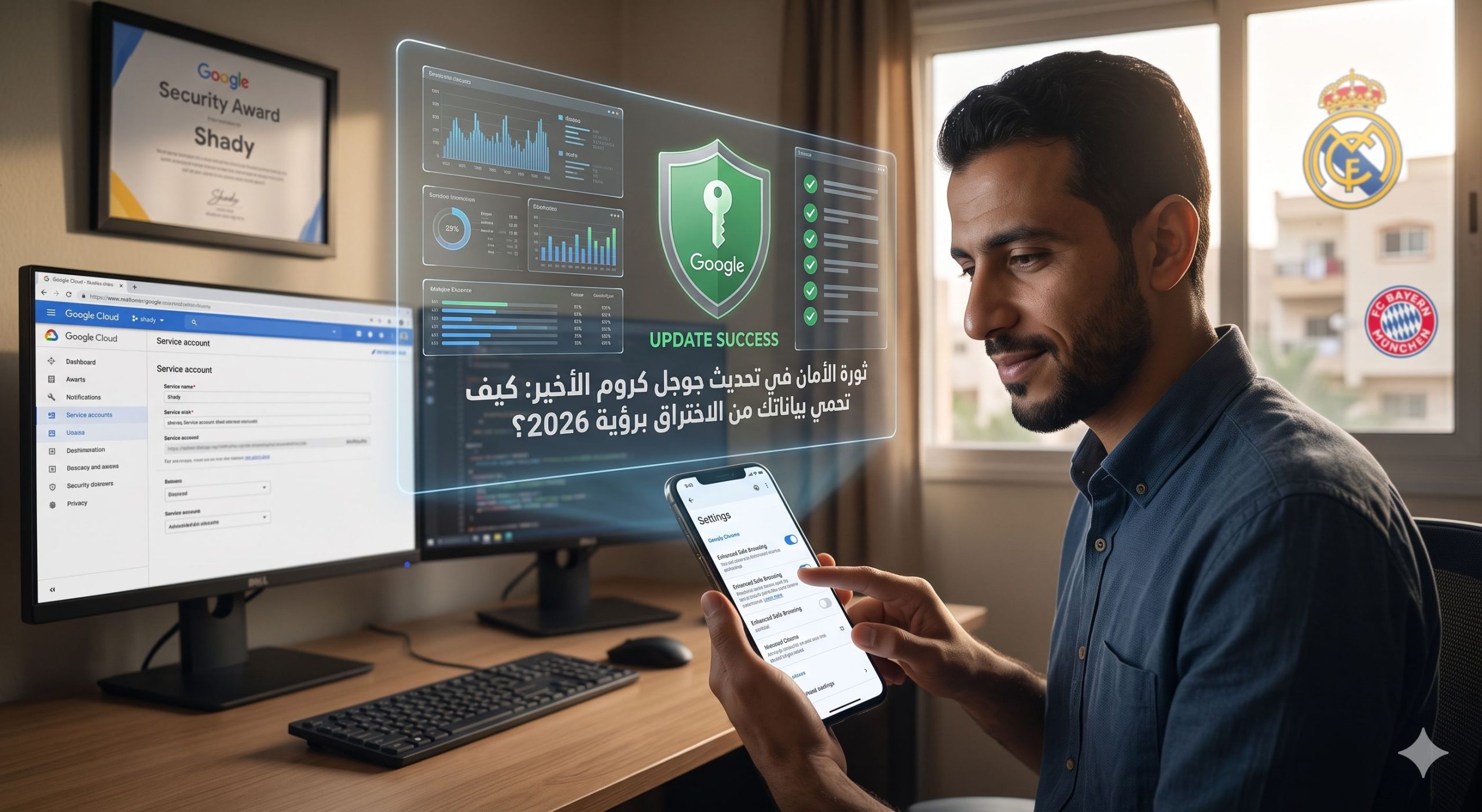 مقارنة مرئية واحترافية بين ميزات أمان واتساب وتليجرام المحدثة لعام 2026 مع شعار موسوعة الماسة.