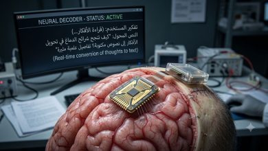 تحويل الأفكار إلى نصوص مكتوبة عبر شرائح الدماغ.