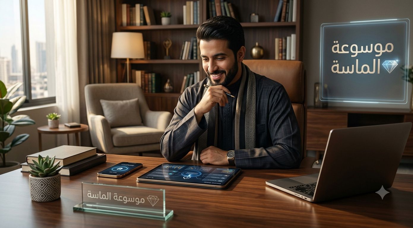صانع محتوى يراجع إعدادات الخصوصية والأمان الرقمي للذكاء الاصطناعي - موسوعة الماسة